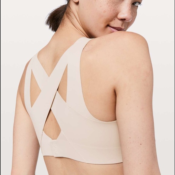 Lululemon enlite bra tan size C36 - Picture 1 of 10